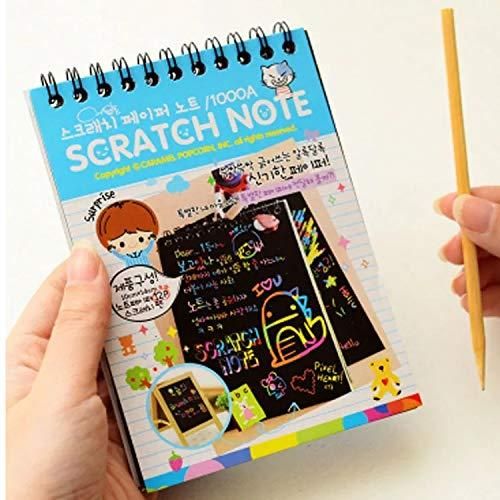 PLAYLOOP™ Small Scratch Art Note Book