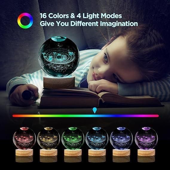 PLAYLOOP™ 3D Crystal Lamp Ball