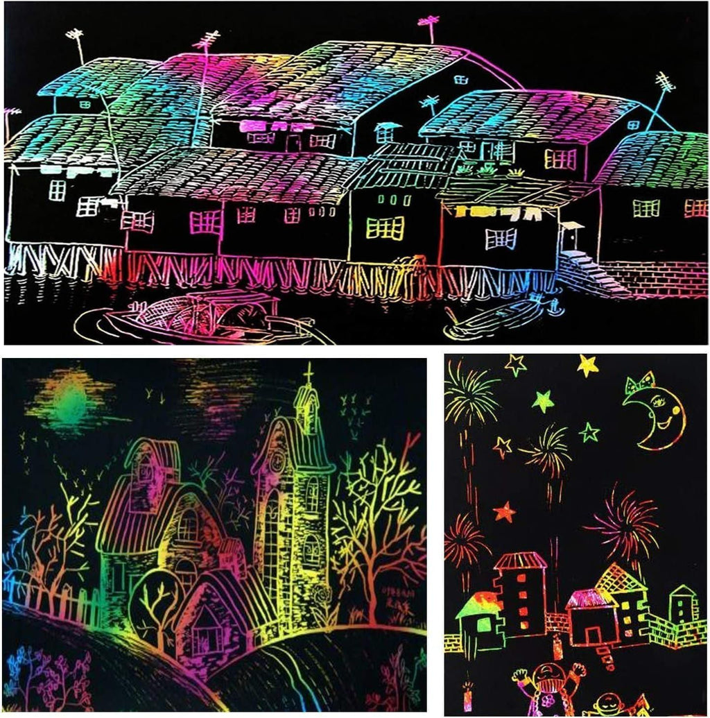 PLAYLOOP™ Small Scratch Art Note Book