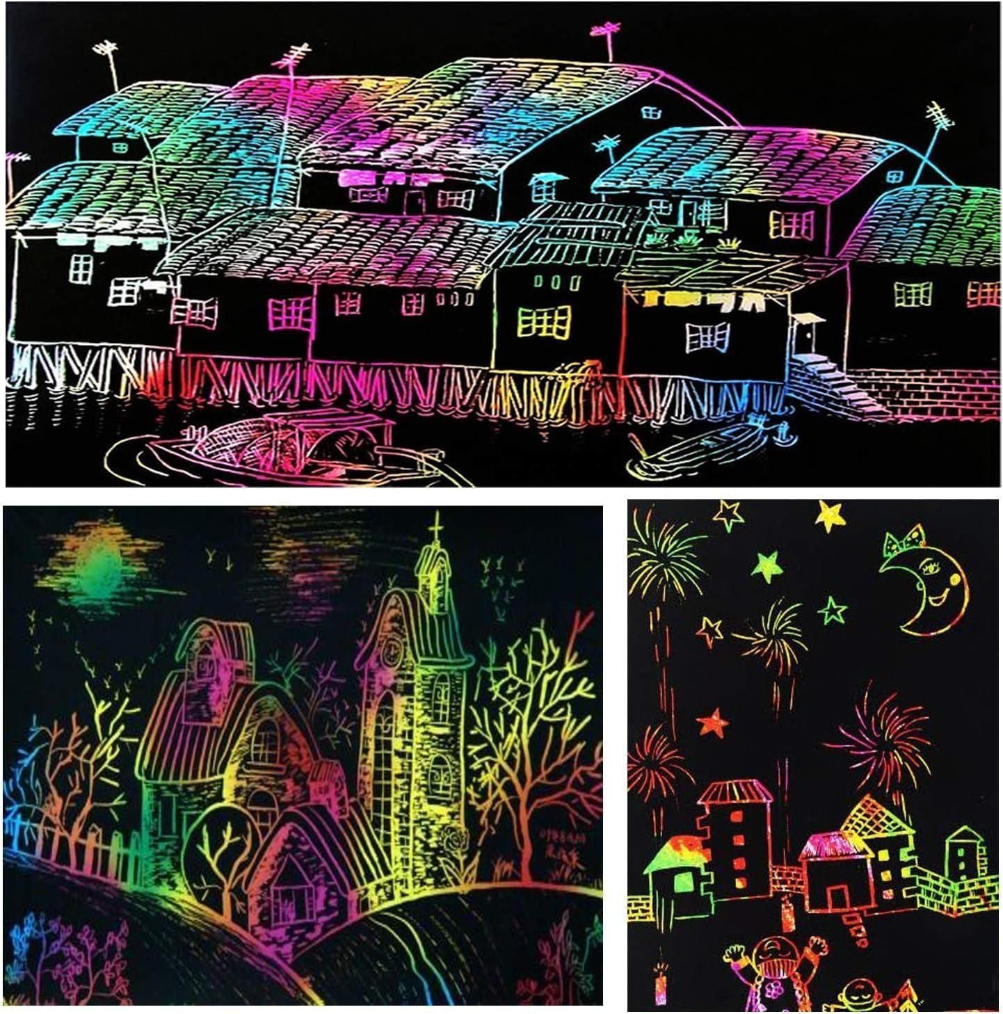 PLAYLOOP™ Small Scratch Art Note Book