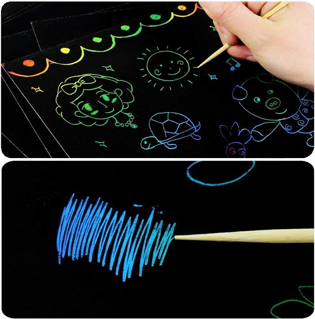 PLAYLOOP™ Small Scratch Art Note Book