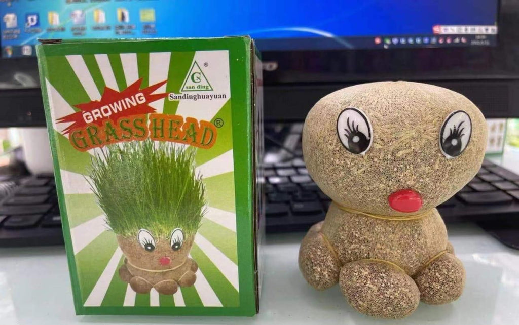 PLAYLOOP™ Grass Doll Grow Bag Pots