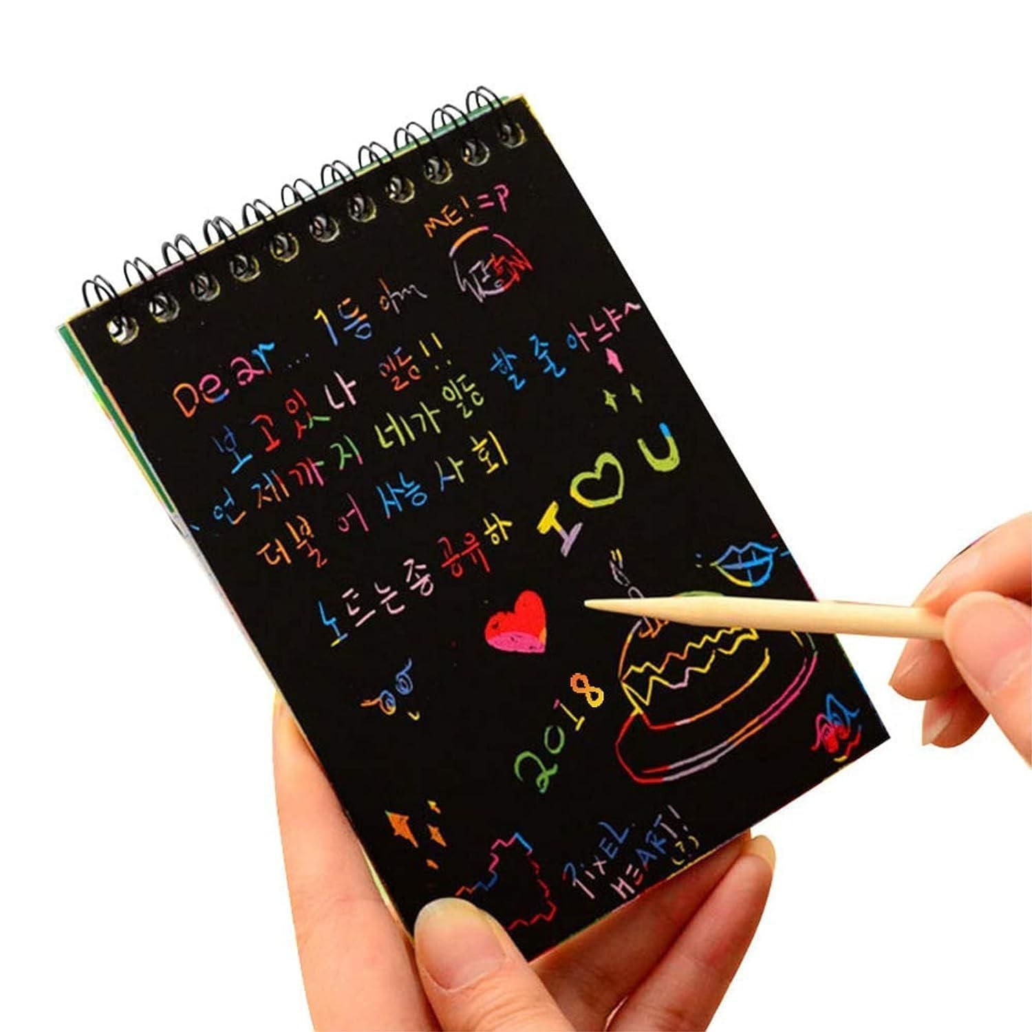 PLAYLOOP™ Small Scratch Art Note Book