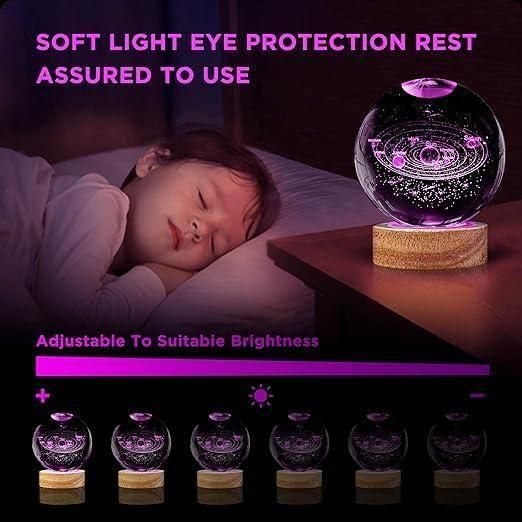 PLAYLOOP™ 3D Crystal Lamp Ball