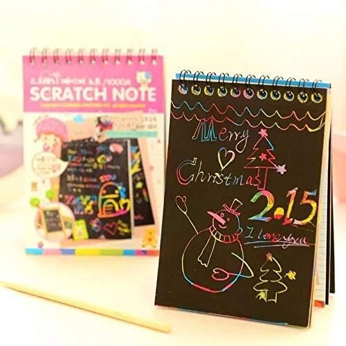 PLAYLOOP™ Small Scratch Art Note Book