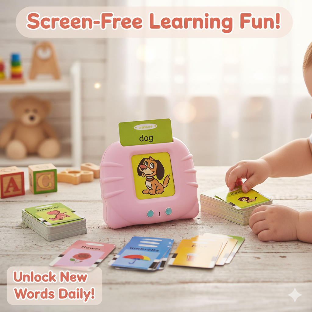 PLAYLOOP™ Talking Flash Cards for Kids