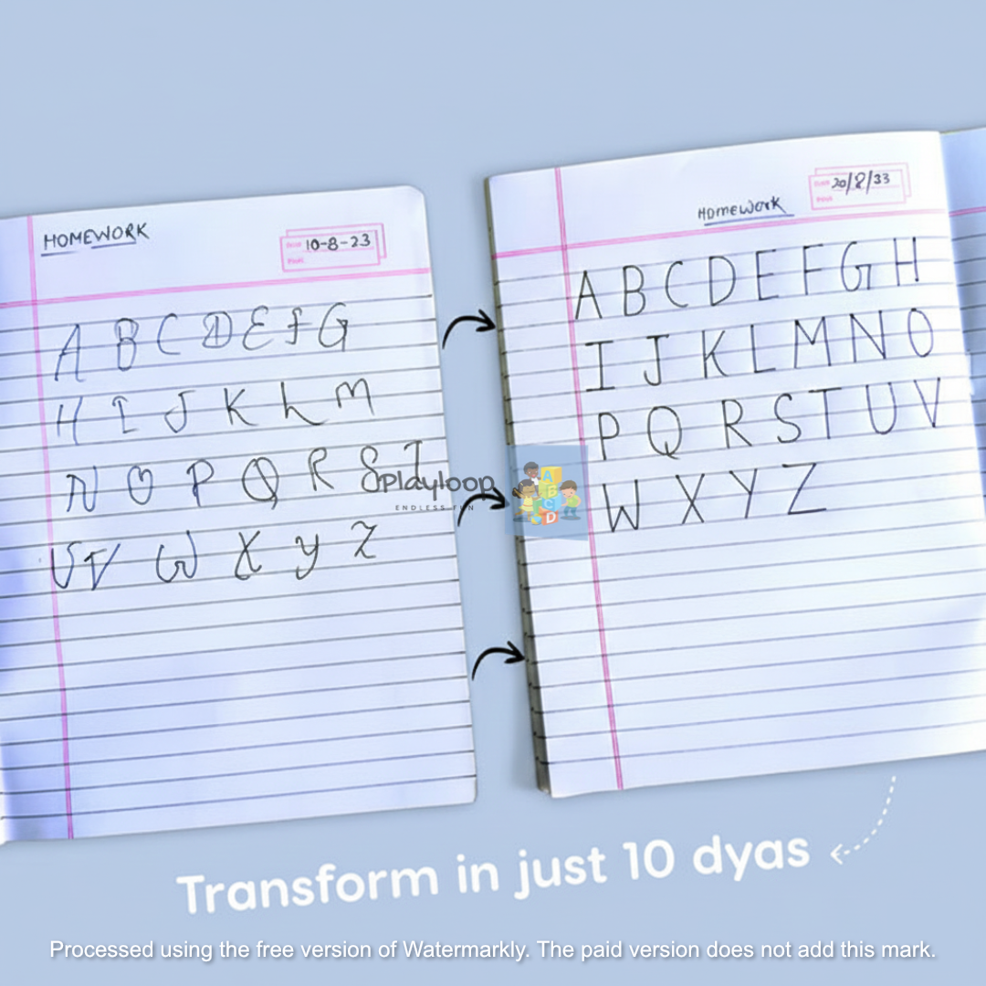 PLAYLOOP™ Magic Handwriting Practice Copybook Kit